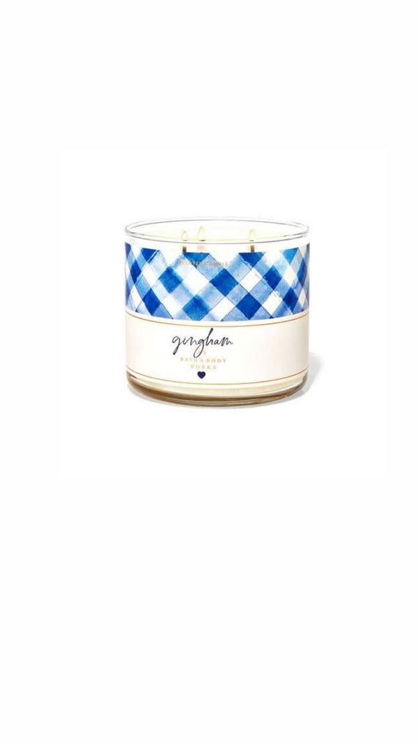 شمعة باث & بودي ووركس Gingham Bath & Body Works Candle