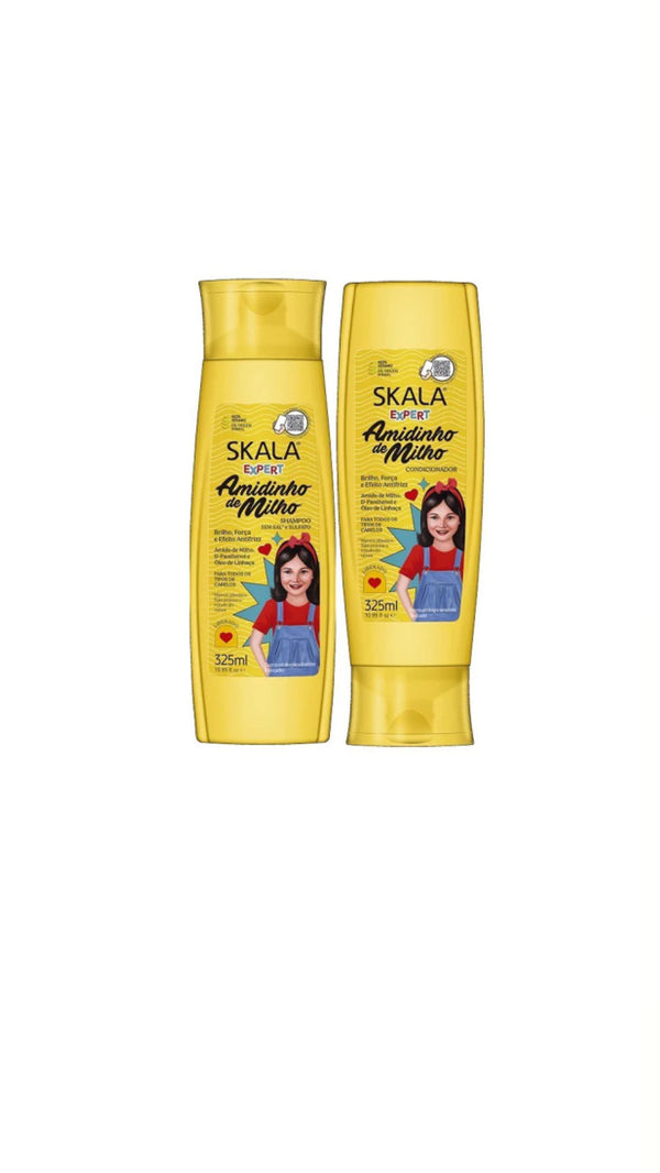 مجموعة سكالا شامبو و كونديشنر نشا الذرة Skala Shampoo & Conditioner Package