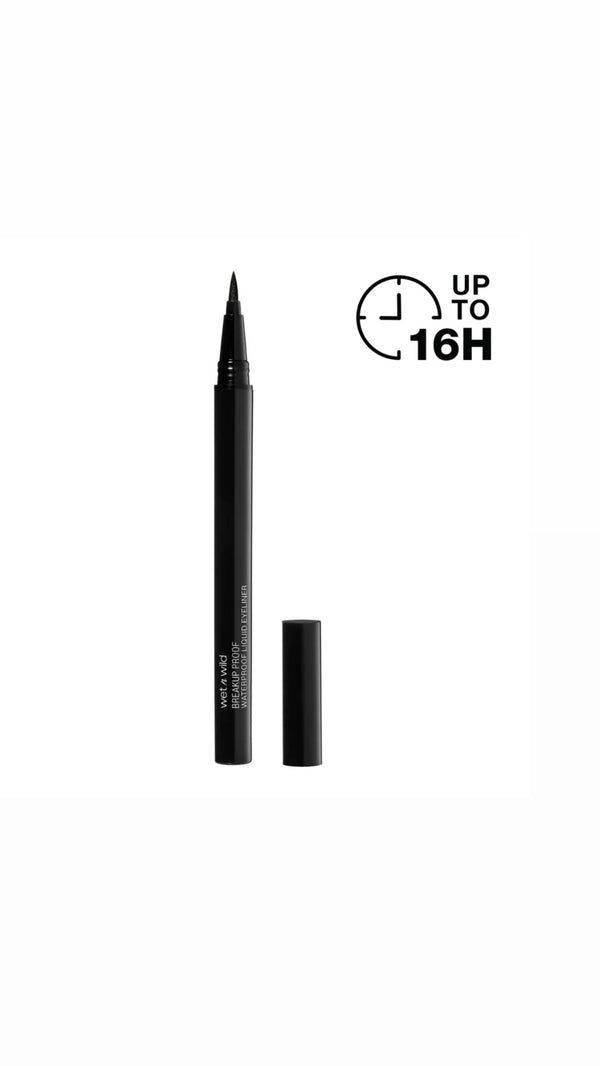Wet n Wild Breakup Proof WaterProof Black Eyeliner - ايلاينر ويت ان وايلد اسود