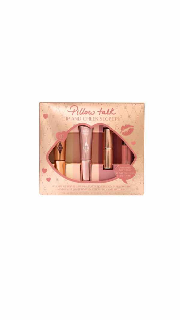 بكج شارلوت تيلبري للشفاه والوجه - Pillow Talk Charlotte Tilbury Set For Lips & Face