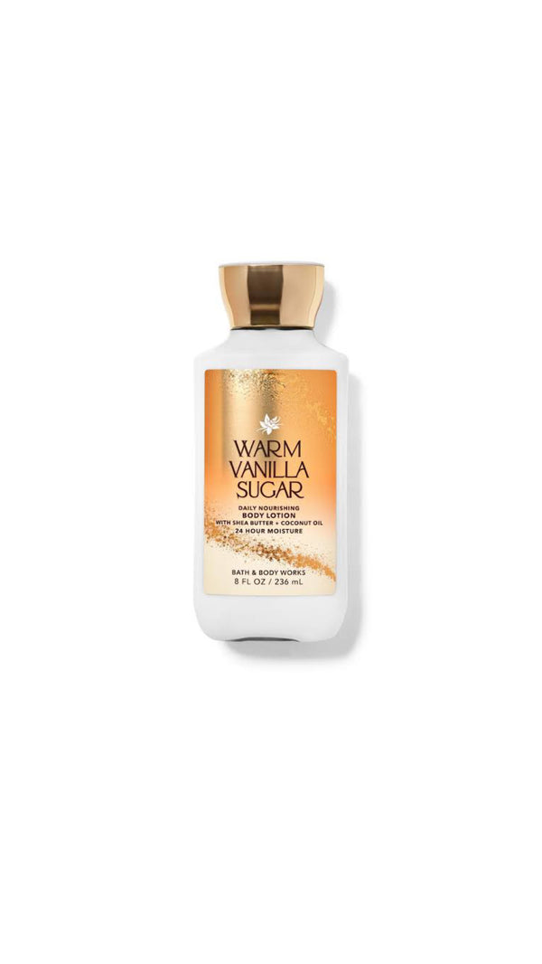 Warm Vanilla Sugar Body Lotion بودي لوشن باث & بودي ووركس