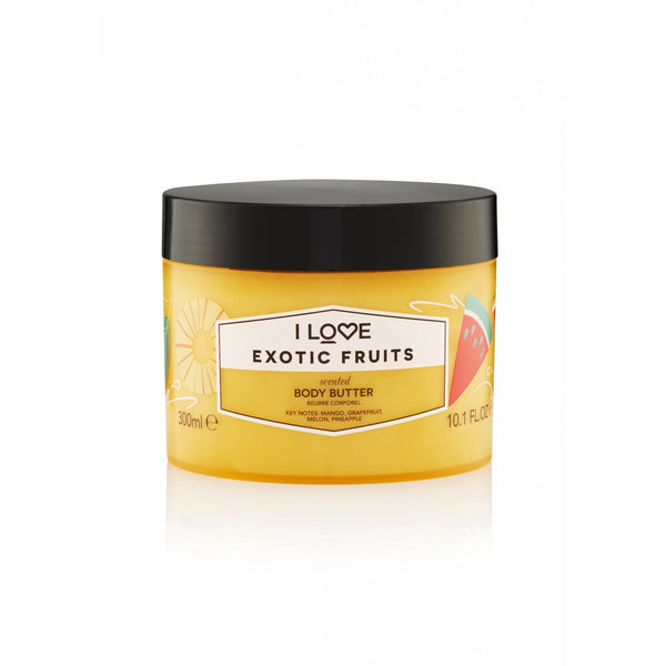 I Love Body Butter Exotic Fruits - زبدة الجسم بالمانجا والاناناس