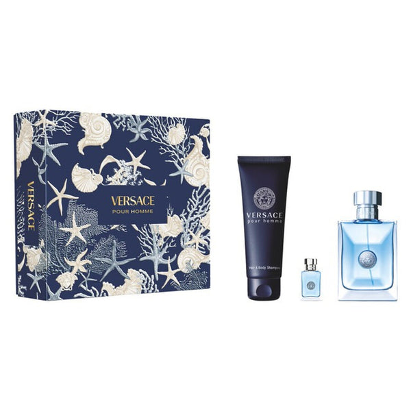 بكج ڤرزاتشي باور هوم Versace Pour homme Set