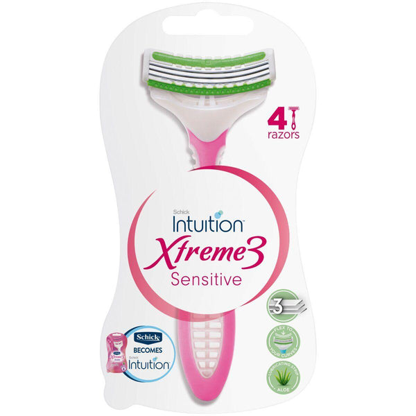 شفرة الجسم (عدد ٤) schick sensitive xtreme 3